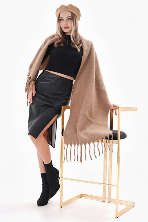 Šal SHARMALDA BEIGE, Boja: bež, IVET.HR - MODERNA ODJEĆA