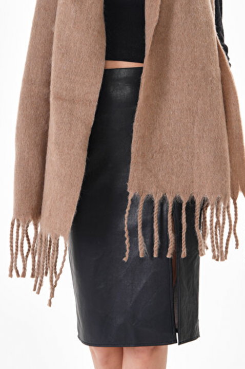 Šal SHARMALDA BEIGE, Boja: bež, IVET.HR - MODERNA ODJEĆA