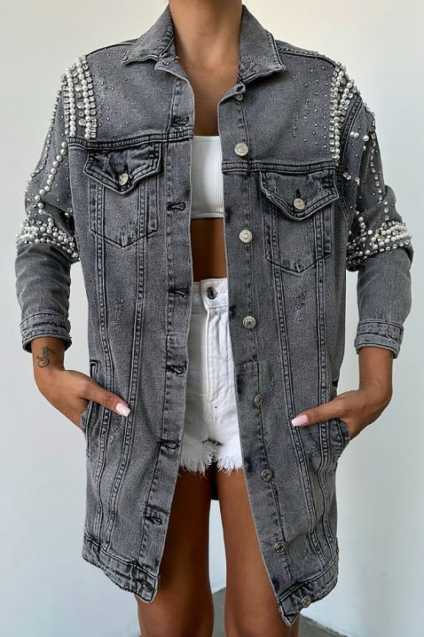 Traper jakna TRANVILZA, Boja: grafitna, IVET.HR - MODERNA ODJEĆA