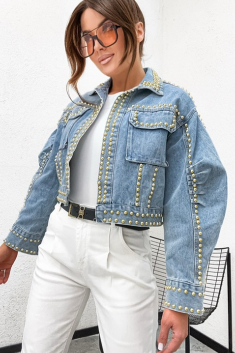 Traper jakna CAPLONDDA, Boja: svijetlo plava, IVET.HR - MODERNA ODJEĆA