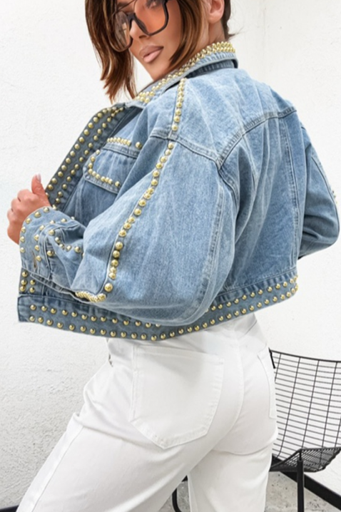 Traper jakna CAPLONDDA, Boja: svijetlo plava, IVET.HR - MODERNA ODJEĆA