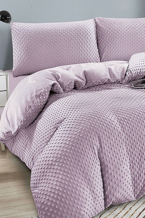 Komplet posteljina SLOVERZY LILA 160x200 cm pamuk - 3 dijela, Boja: ljubičasta, IVET.HR - MODERNA ODJEĆA