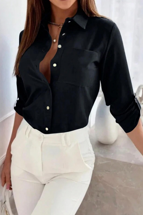 Ženska košulja OGLINZA, Boja: crna, IVET.HR - MODERNA ODJEĆA