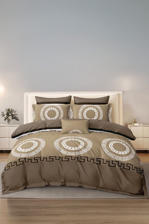 Komplet posteljina VERPOLDY BEIGE 200x220 cm pamuk - 4 dijela, Boja: bež, IVET.HR - MODERNA ODJEĆA