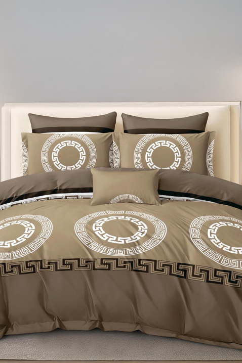 Komplet posteljina VERPOLDY BEIGE 200x220 cm pamuk - 4 dijela, Boja: bež, IVET.HR - MODERNA ODJEĆA