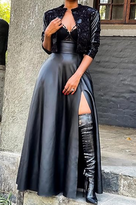 Suknja MONTERJA, Boja: crna, IVET.HR - MODERNA ODJEĆA