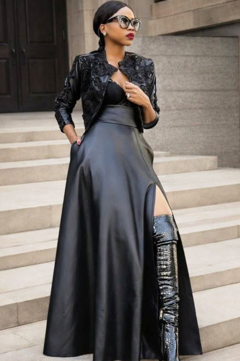 Suknja MONTERJA, Boja: crna, IVET.HR - MODERNA ODJEĆA