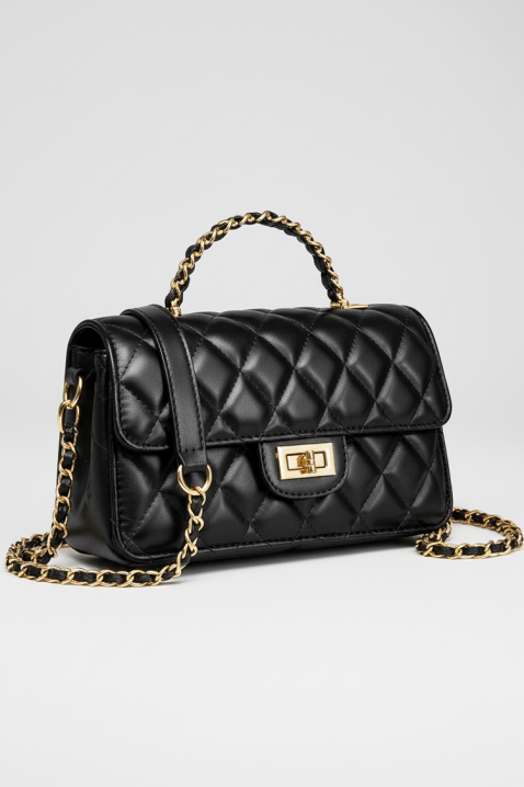 Ženska torba DERTOLVA BLACK, Boja: crna, IVET.HR - MODERNA ODJEĆA