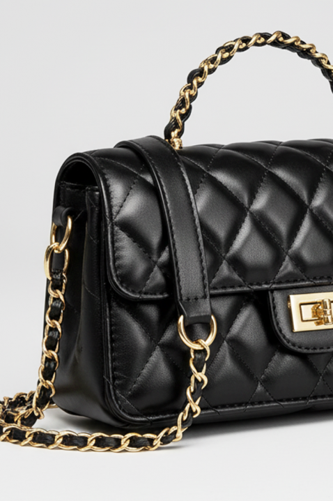 Ženska torba DERTOLVA BLACK, Boja: crna, IVET.HR - MODERNA ODJEĆA