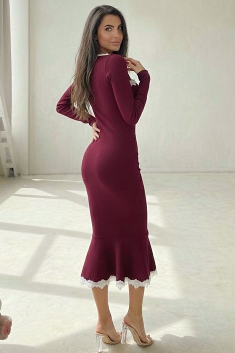 Haljina SALVONDRA BORDO, Boja: bordo, IVET.HR - MODERNA ODJEĆA