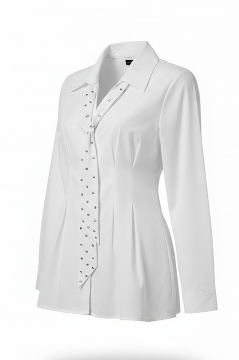 Ženska košulja LEBRALZA WHITE, Boja: bijela, IVET.HR - MODERNA ODJEĆA