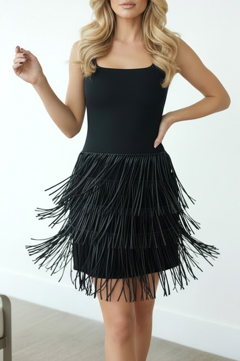 Haljina MAFANZA, Boja: crna, IVET.HR - MODERNA ODJEĆA