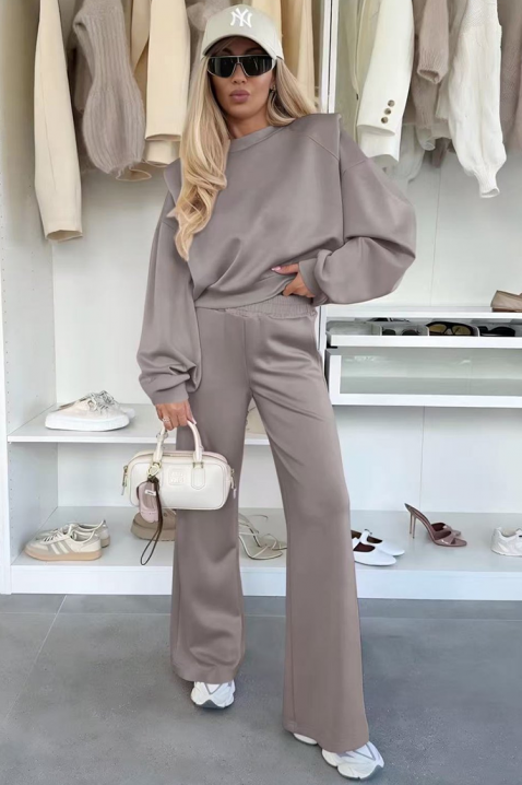 Komplet MOLZANA, Boja: moka, IVET.HR - MODERNA ODJEĆA