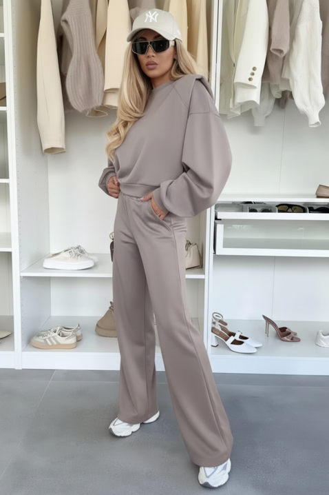 Komplet MOLZANA, Boja: moka, IVET.HR - MODERNA ODJEĆA