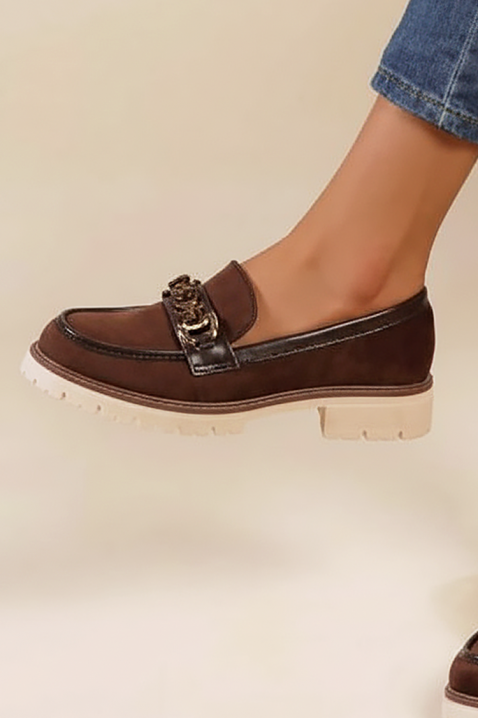 Ženske mokasine TELONJA BROWN, Boja: smeđa, IVET.HR - MODERNA ODJEĆA
