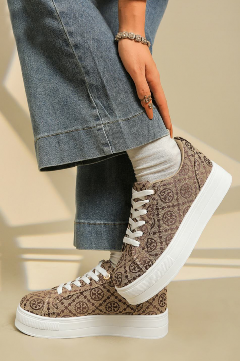 Ženske tenisice LINGERFA BEIGE, Boja: bež, IVET.HR - MODERNA ODJEĆA