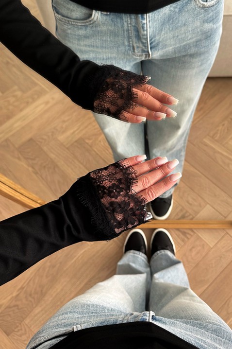 Ženska bluza AKRILZA BLACK, Boja: crna, IVET.HR - MODERNA ODJEĆA