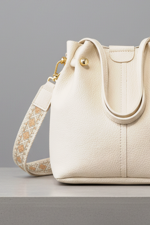 Torba NOBELVA ECRU, Boja: drap, IVET.HR - MODERNA ODJEĆA