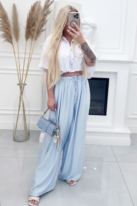 Hlače PASTELZA SKY, Boja: svijetlo plava, IVET.HR - MODERNA ODJEĆA