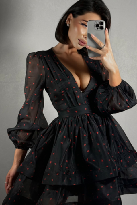 Haljina TRIFOLZA, Boja: crna, IVET.HR - MODERNA ODJEĆA