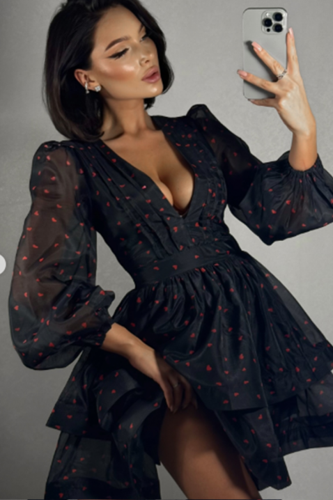 Haljina TRIFOLZA, Boja: crna, IVET.HR - MODERNA ODJEĆA