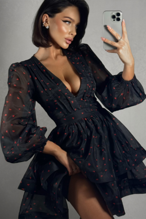 Haljina TRIFOLZA, Boja: crna, IVET.HR - MODERNA ODJEĆA