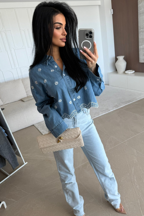 Ženska košulja MARGOLZA BLUE, Boja: plava, IVET.HR - MODERNA ODJEĆA