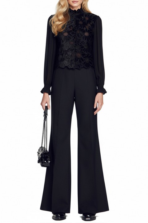 Ženska bluza TEOROLA, Boja: crna, IVET.HR - MODERNA ODJEĆA