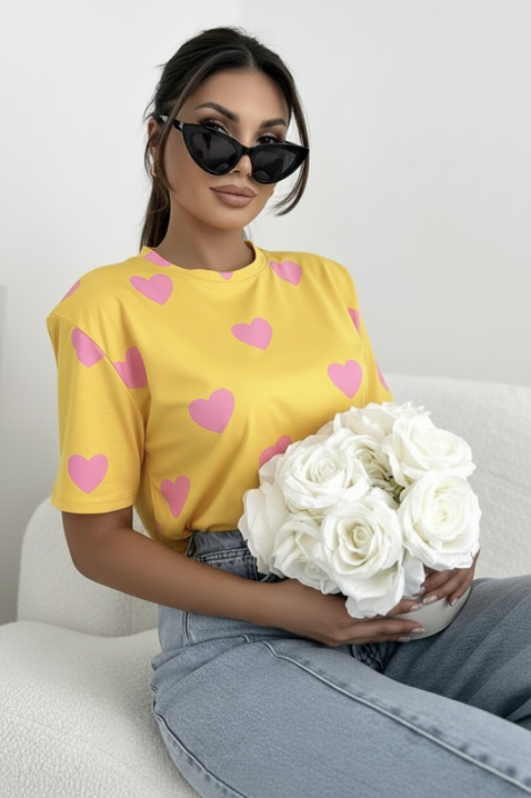 Majica ZABRENLA YELLOW, Boja: žuta, IVET.HR - MODERNA ODJEĆA