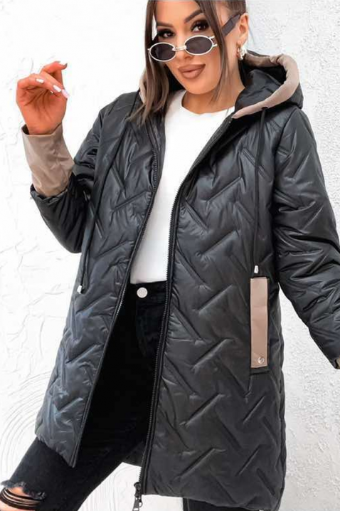 Jakna RIOGEJA BLACK, Boja: crna, IVET.HR - MODERNA ODJEĆA