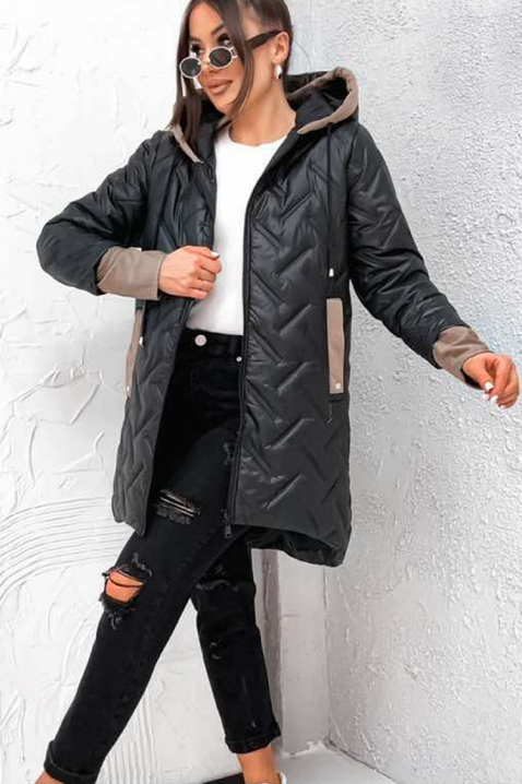 Jakna RIOGEJA BLACK, Boja: crna, IVET.HR - MODERNA ODJEĆA