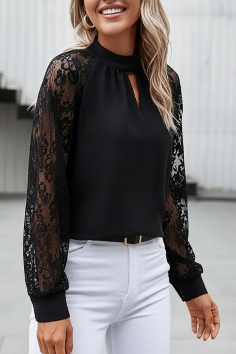 Ženska bluza BRENDOLZA BLACK, Boja: crna, IVET.HR - MODERNA ODJEĆA