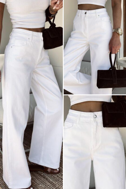 Traperice BELVENZA, Boja: bijela, IVET.HR - MODERNA ODJEĆA