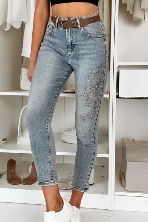 Traperice BLADELDA, Boja: svijetlo plava, IVET.HR - MODERNA ODJEĆA