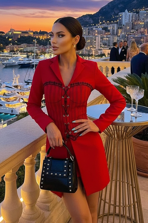 Haljina CHERZELDA, Boja: crvena, IVET.HR - MODERNA ODJEĆA