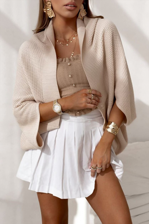 Kardigan NAVELDA BIEGE, Boja: bež, IVET.HR - MODERNA ODJEĆA
