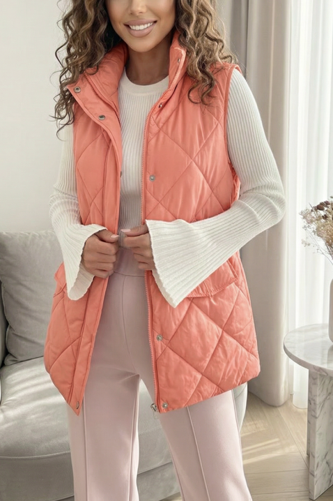 Prsluk CALZORA CORAL, Boja: koraljna, IVET.HR - MODERNA ODJEĆA