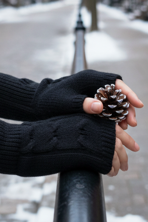 Ženske rukavice TOROLFA BLACK, Boja: crna, IVET.HR - MODERNA ODJEĆA