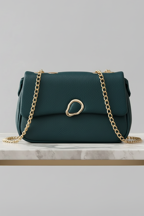 Ženska torba POCHENDA PETROL, Boja: petrolej, IVET.HR - MODERNA ODJEĆA