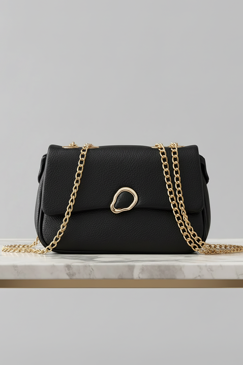 Ženska torba POCHENDA BLACK, Boja: crna, IVET.HR - MODERNA ODJEĆA