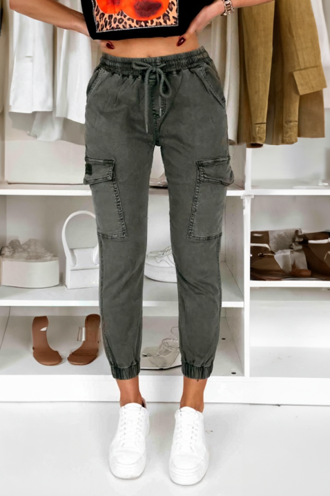 Traperice BANLESA, Boja: kaki, IVET.HR - MODERNA ODJEĆA