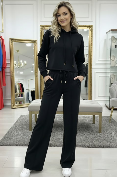 Komplet COLORONZA BLACK, Boja: crna, IVET.HR - MODERNA ODJEĆA