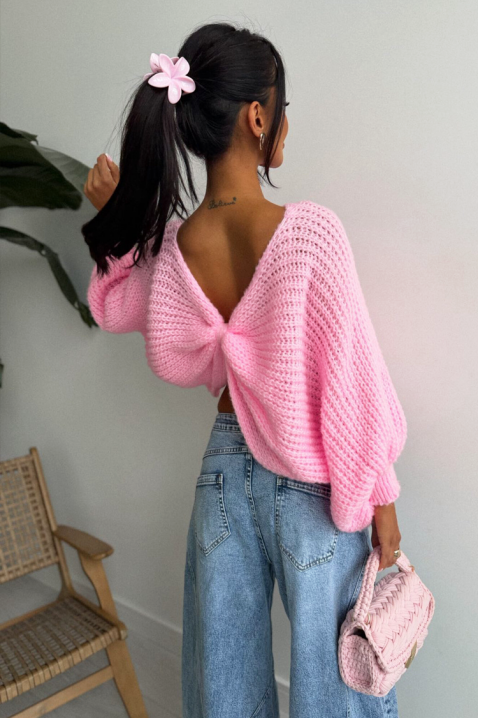 Džemper APANDINA PINK, Boja: roza, IVET.HR - MODERNA ODJEĆA