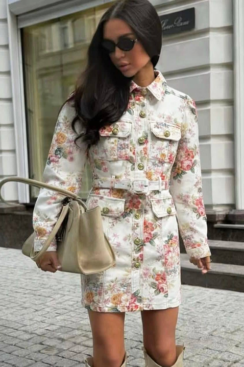 Haljina PRINZOLA WHITE, Boja: bijela, IVET.HR - MODERNA ODJEĆA