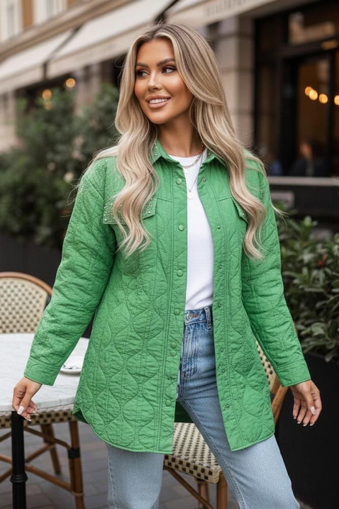 Jakna PLORILDA GREEN, Boja: zelena, IVET.HR - MODERNA ODJEĆA