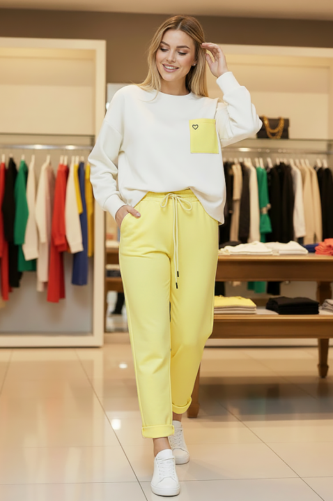 Komplet TENZIARA YELLOW, Boja: žuta, IVET.HR - MODERNA ODJEĆA