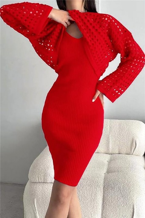 Komplet MAFRENSA, Boja: bordo, IVET.HR - MODERNA ODJEĆA