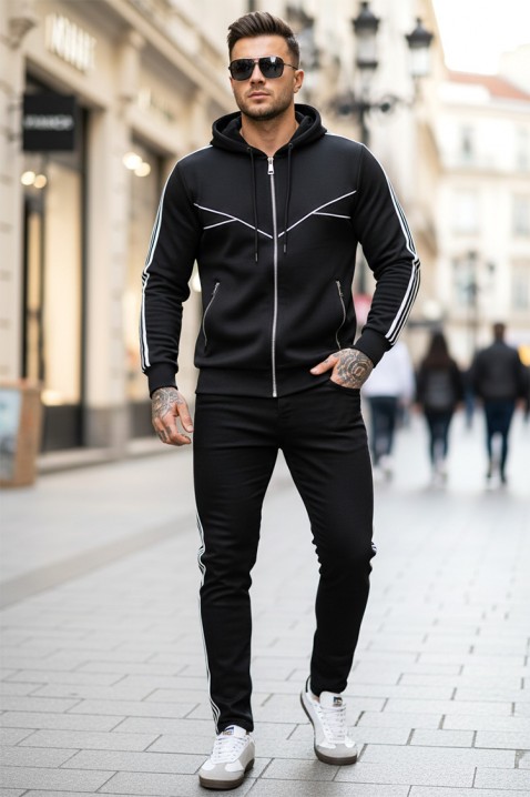 Muški komplet KIMORDO BLACK, Boja: crna, IVET.HR - MODERNA ODJEĆA