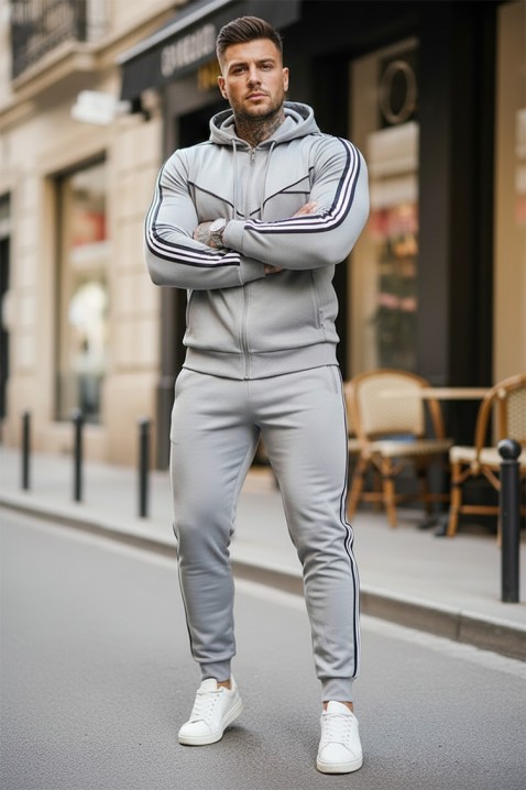 Muški komplet KIMORDO GREY, Boja: siva, IVET.HR - MODERNA ODJEĆA