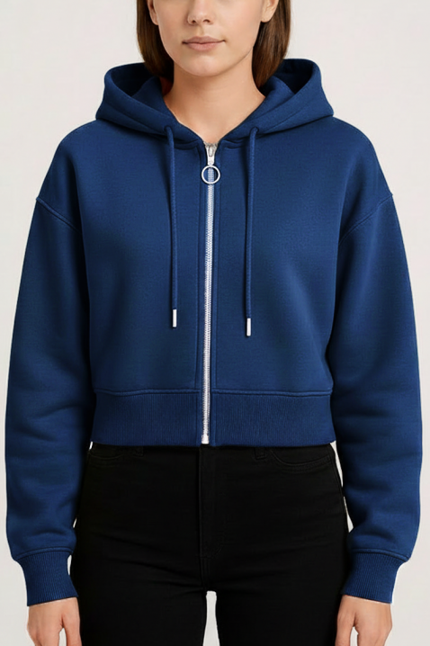 Dukserica GRELONFEA NAVY, Boja: tamnoplava, IVET.HR - MODERNA ODJEĆA